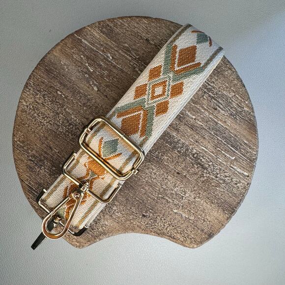 Patterned Crossbody Bag Strap - Picture 2 of 4